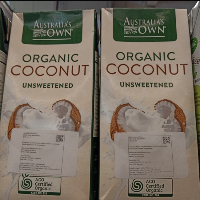 

australia's own unsweetened coconut 1lt