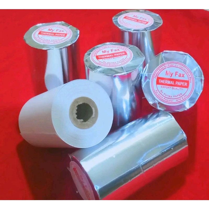 

Kertas Struk/Kasir Thermal ukuran 80x40mm