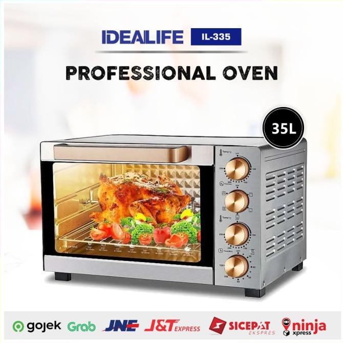 Professional Oven IDEALIFE IL335 / IL335 - Oven Pemanggang - 35L