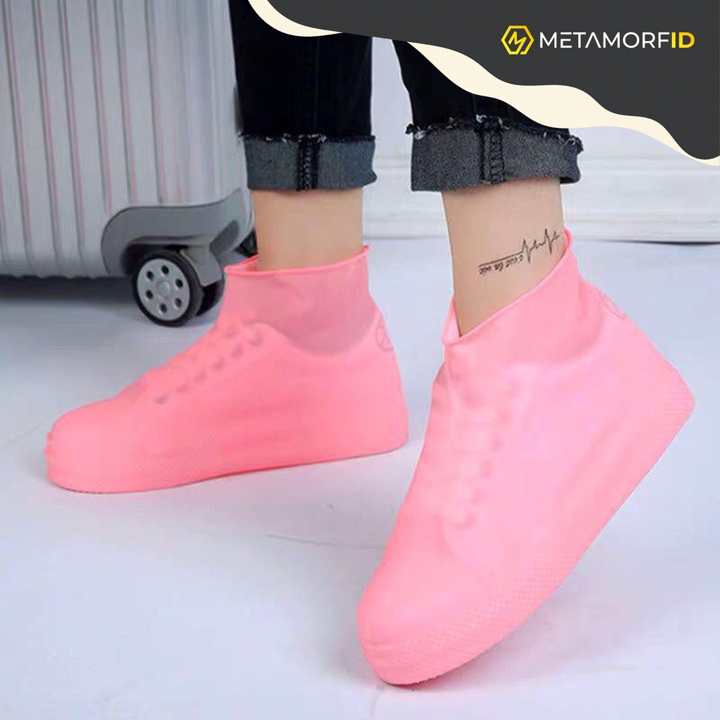 Metamorfid Pelindung Sepatu Anti Air / Cover Sepatu Latex