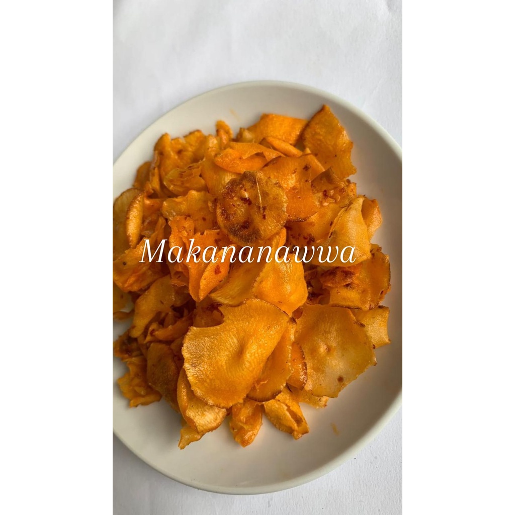 

Kripik singkong balado pedas manis asin gurih