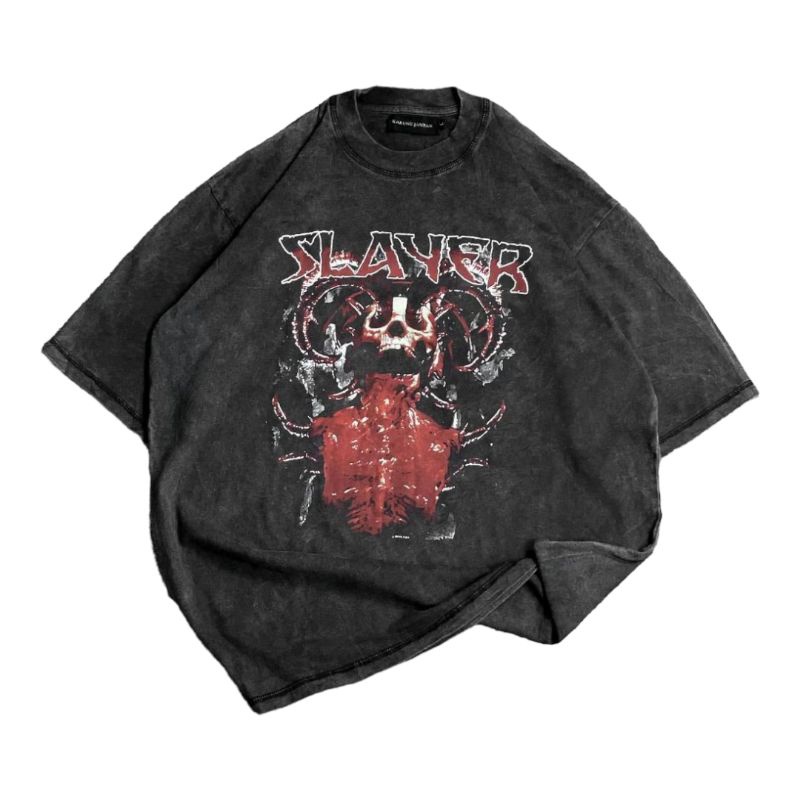 Baju Kaos Oversize wash