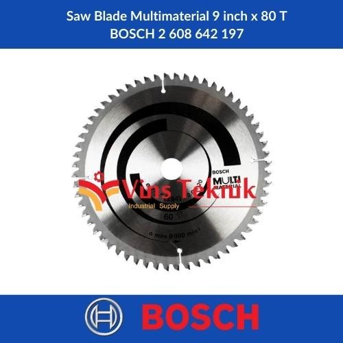 Mata Gergaji Multi Material 9 1/4 Inch X 80 T Bosch Circular Saw