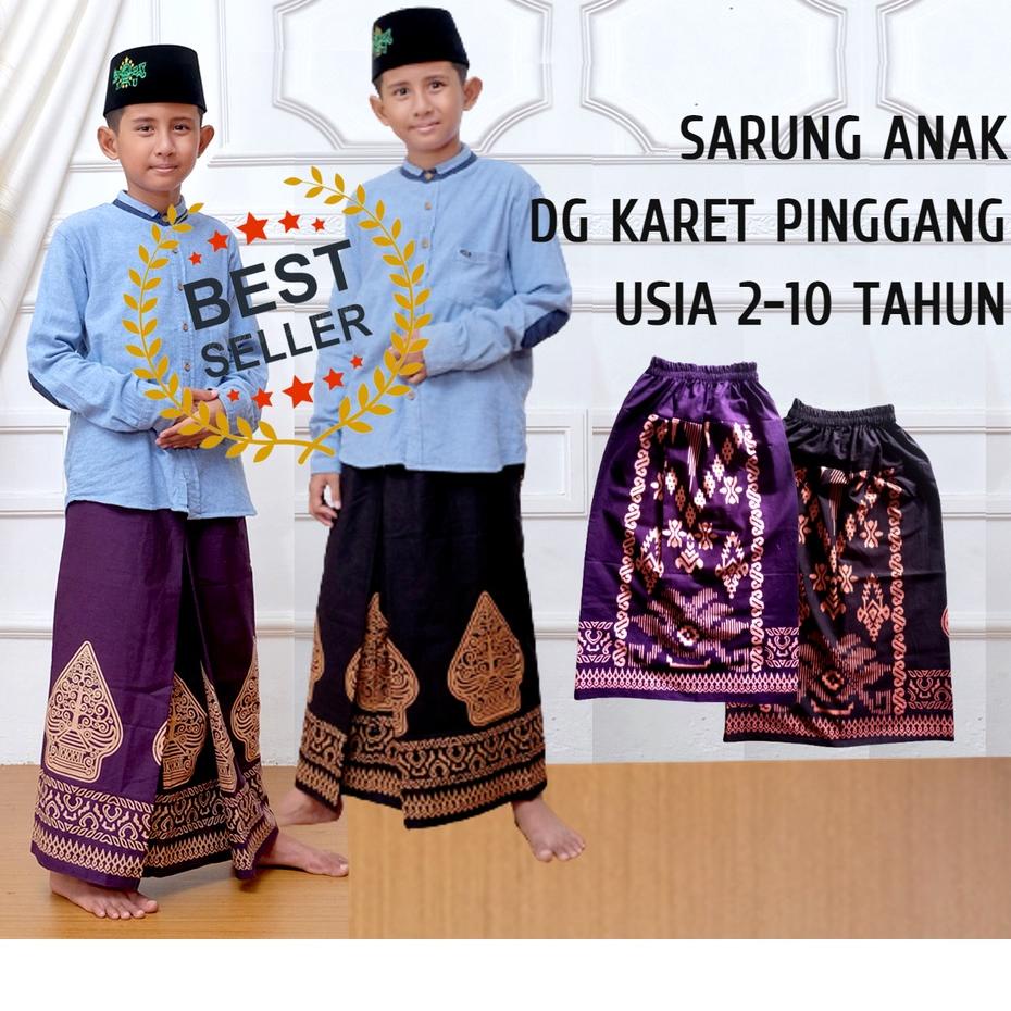 Terjangkau 오 SARUNG INSTAN MOTIF BATIK / SARUNG INSTAN ANAK LAKI LAKI MODEL ROK / SARUNG ANAK DG KAR