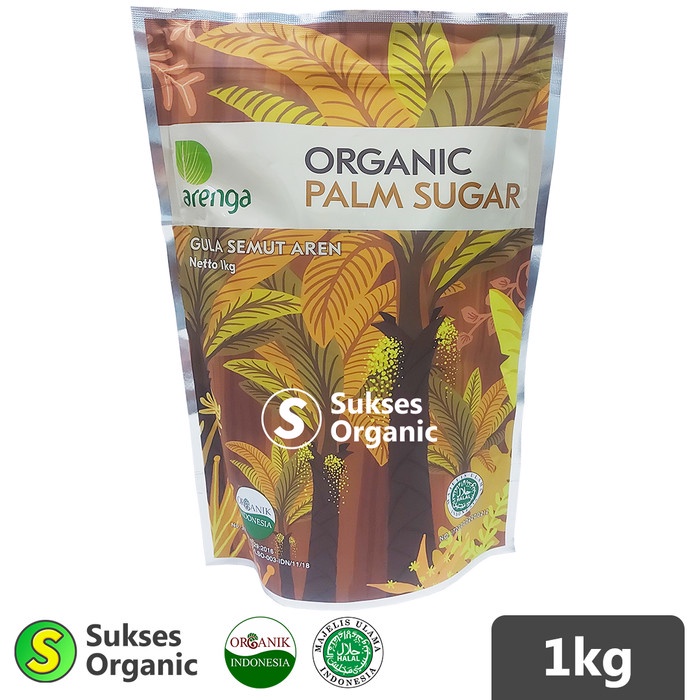 

Organic Palm Sugar/Gula Semut Aren Organik Halal | Arenga | 1kg
