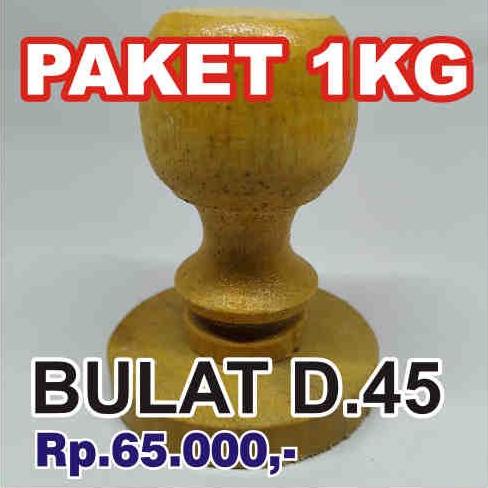

Terlaris PAKET 1KG GAGANG STEMPEL BULAT D.45 Termurah