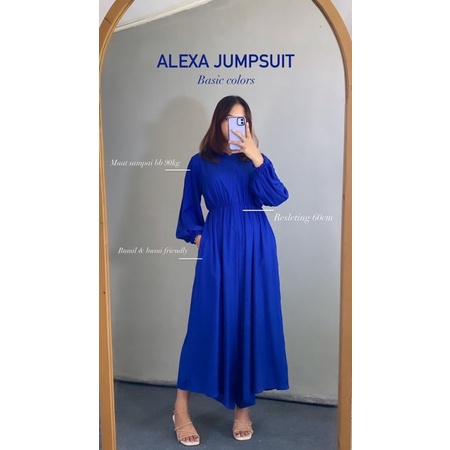 FAVOR - ALEXA JUMPSUIT ZIPPER | BASIC COLLORS