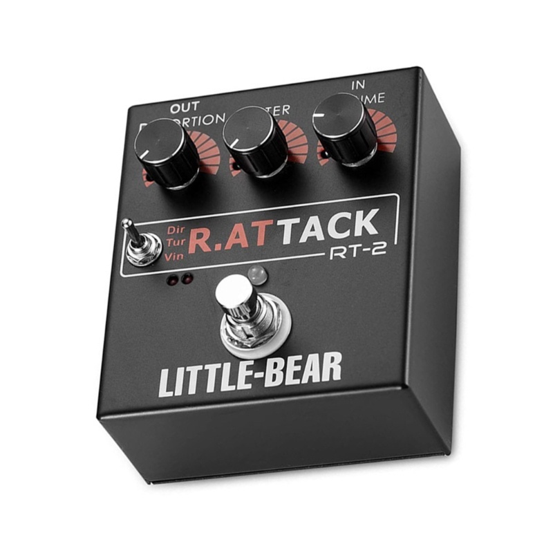 Zzz Performa Tinggi3 RAT Tack Guitar Bass Distortion Effector effect Stomp Box Fuzz Pedal LED Operasi Mudah Tahan Lama