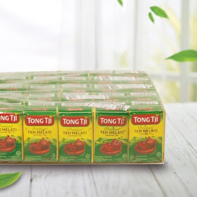 

BISA COD ✔️Tong Tji Premium 10 gram, Jasmine Tea Teh Seduh (harga per slop)|RA8