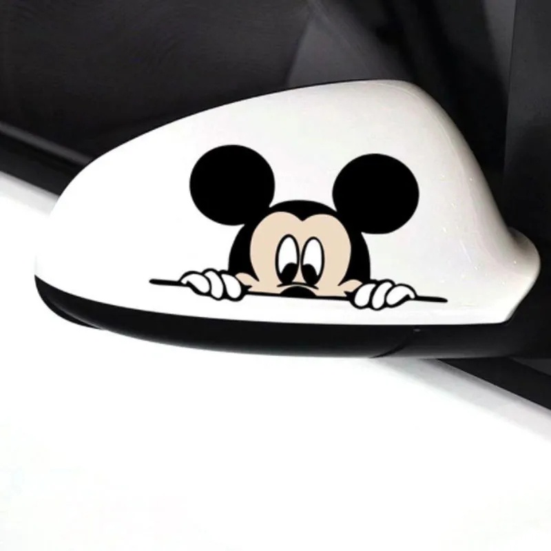 Stiker Hias Spion Mobil Kartun Stiker Mobil Kepribadian Kreatif Indah Tahan Air Tabir Surya Tahan Gores Stiker