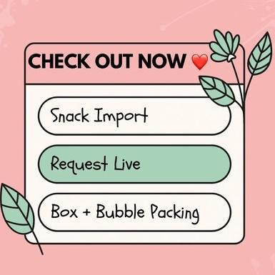 

(PROMO SAZ50) 1x BOX CASPER (SNACK REQUEST) ✹