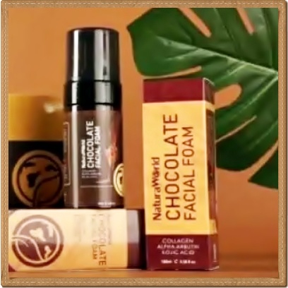 Natura Chocolate Facial Foam (NCFF) by Natura World Kemasan 1 Botol