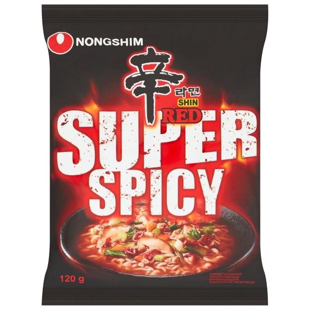 

Nongshim Shin Red Spicy Noodle Soup Ramen 120g*