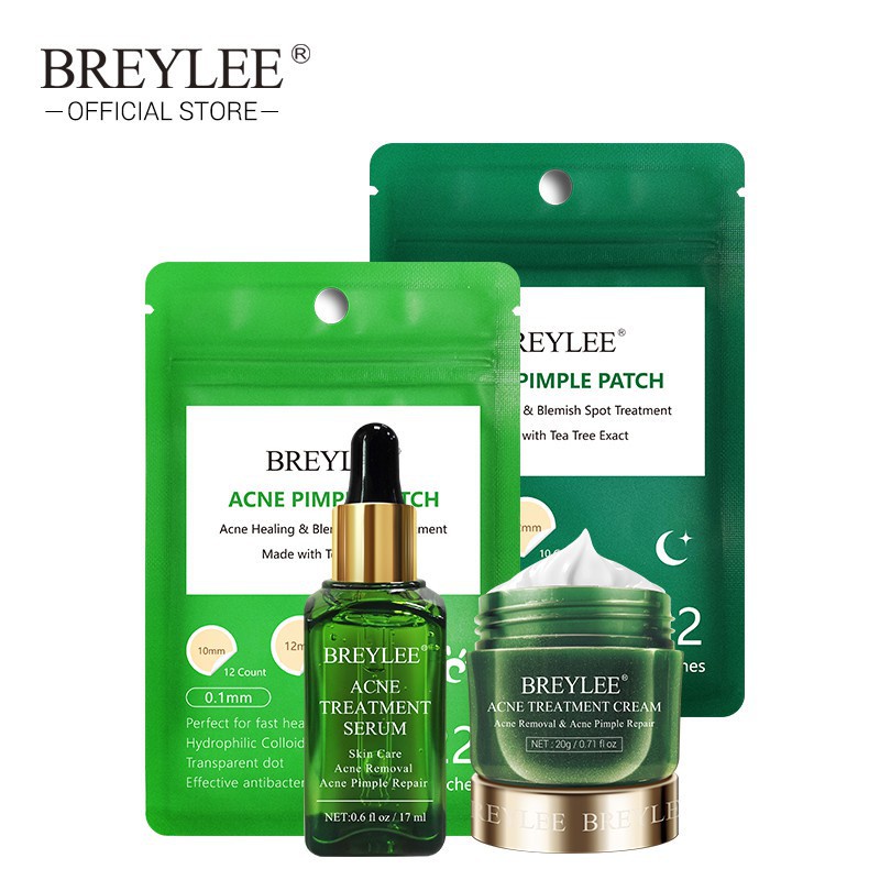 Breylee Krim Serum Pembersih Jerawat / Komedo + Pengontrol Minyak + Memutihkan