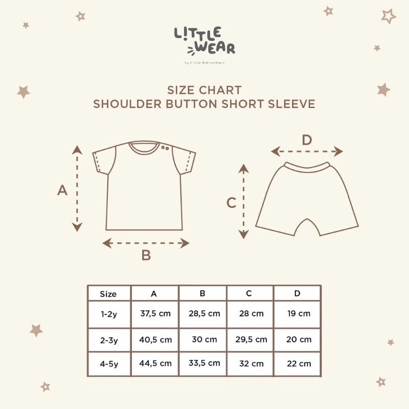 LITTLE PALMERHAUS LITTLE WEAR SHORT SLEEVE SET BABY &amp; KIDS - BAJU SETELAN PENDEK LITTLE PALMERHAUS