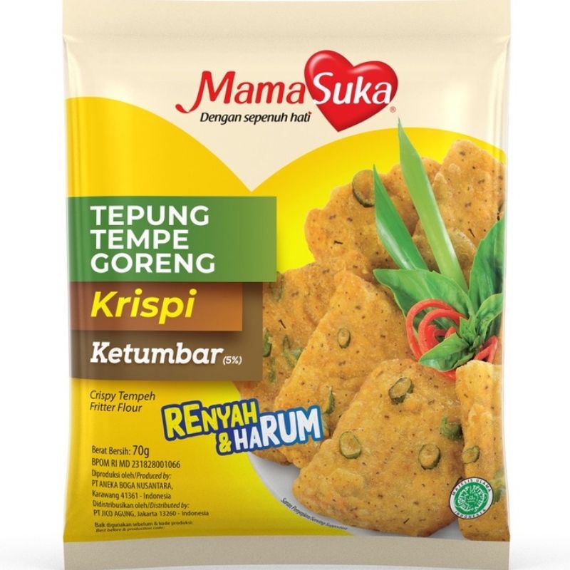 

tepung tempe goreng renyah & harum