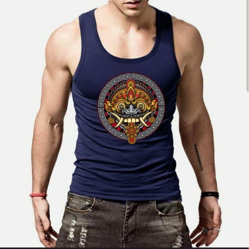 Singlet Pria Dewasa Barong Kaos Singlet Pria Kaos Dalam Pria Singlet Cowok Baju Kaos Singlet Pria Singlet Pria Murah