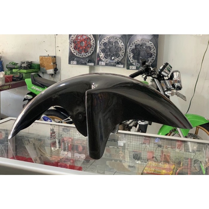 :=:=:=:=] Spakbor Ninja RR Carbon kevlar murni motif tyga