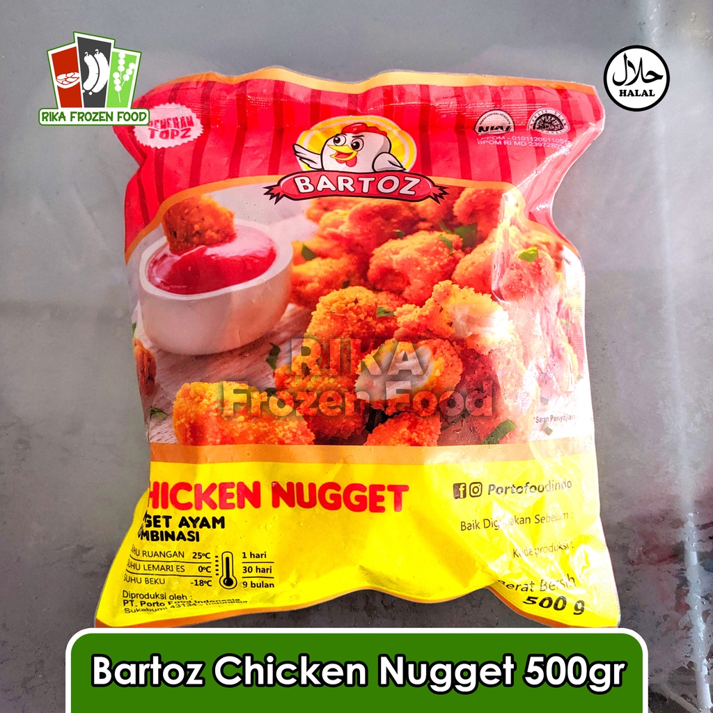 

Bartoz Chicken Nugget / Naget Ayam 500gr