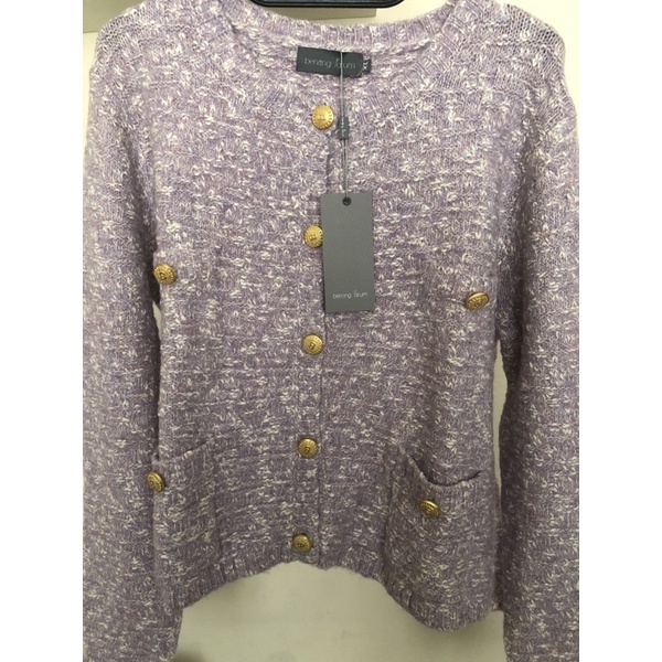 TURUN HARGA NEW Benang Jarum BJ Lydia Tweed Purple XL, Koleksi Favorite super rare jual rugi