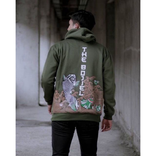 Jaket Sweater Hoodie Fullover Sablon Japan Series The Bojiel