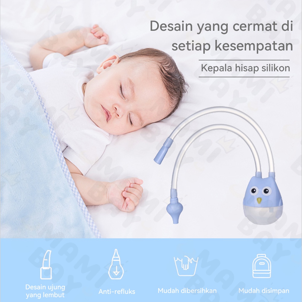 OKEYI Nasal Aspirator Alat Sedot Ingus Bayi Newborn Pembersih Hidung Bayi Alat Penyedot Ingus Bayi