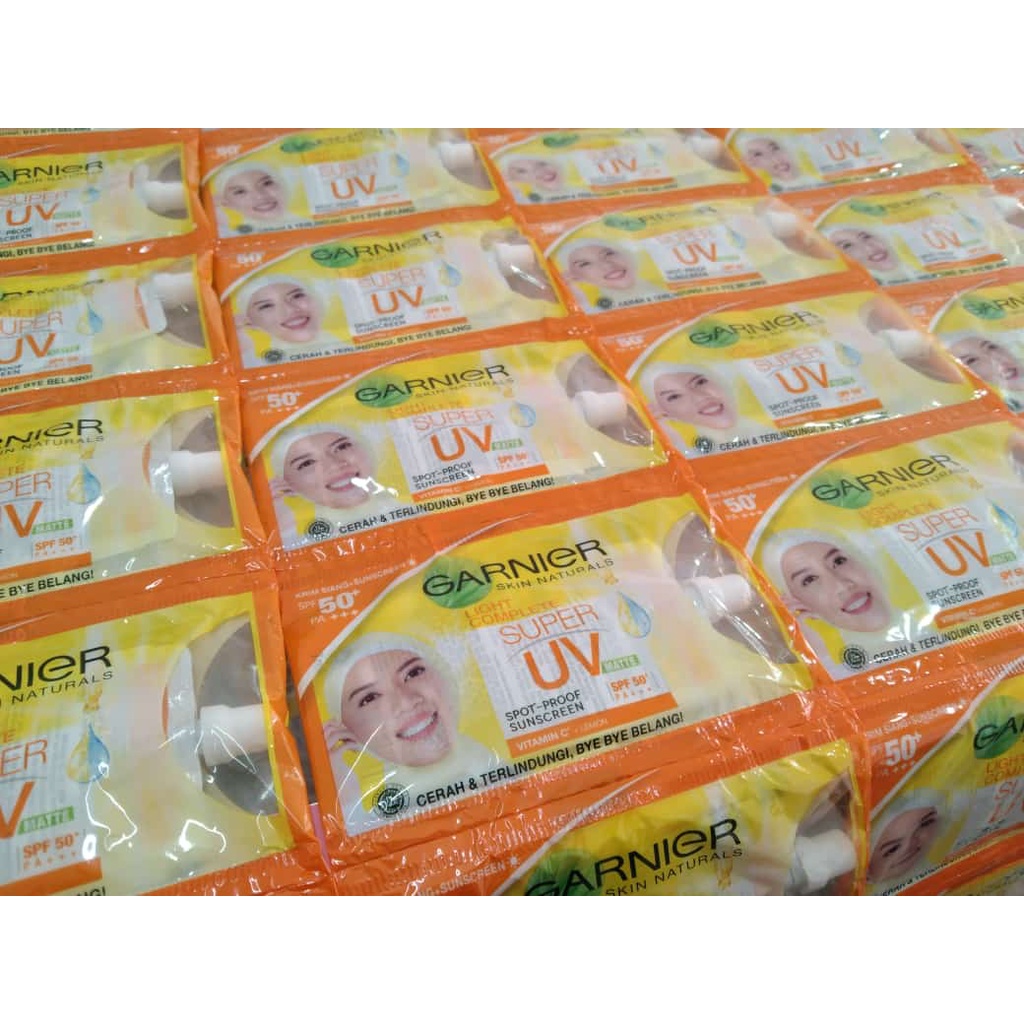 garnier sunscreen sachet