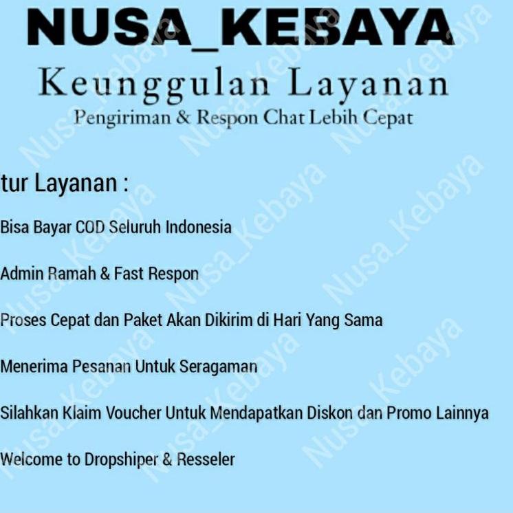 Murah Meriah Nusa_Kebaya Setelan Kebaya Brukat Rinjani / Stelan Kebaya Kondangan / Kebaya Wisuda / K