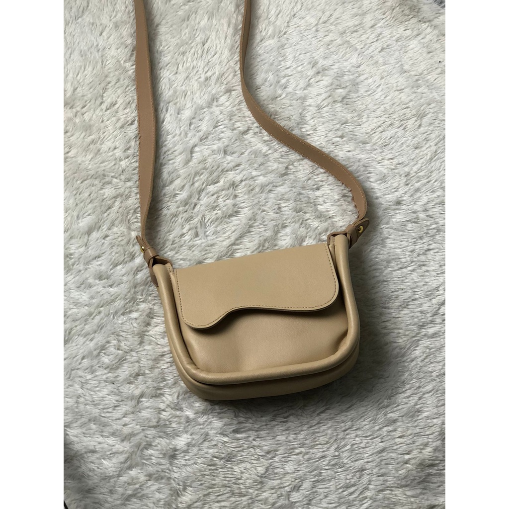 (COD) TAS SELEMPANG WANITA KOREA ALETTA - SLINGBAG SIMPLE TERBARU