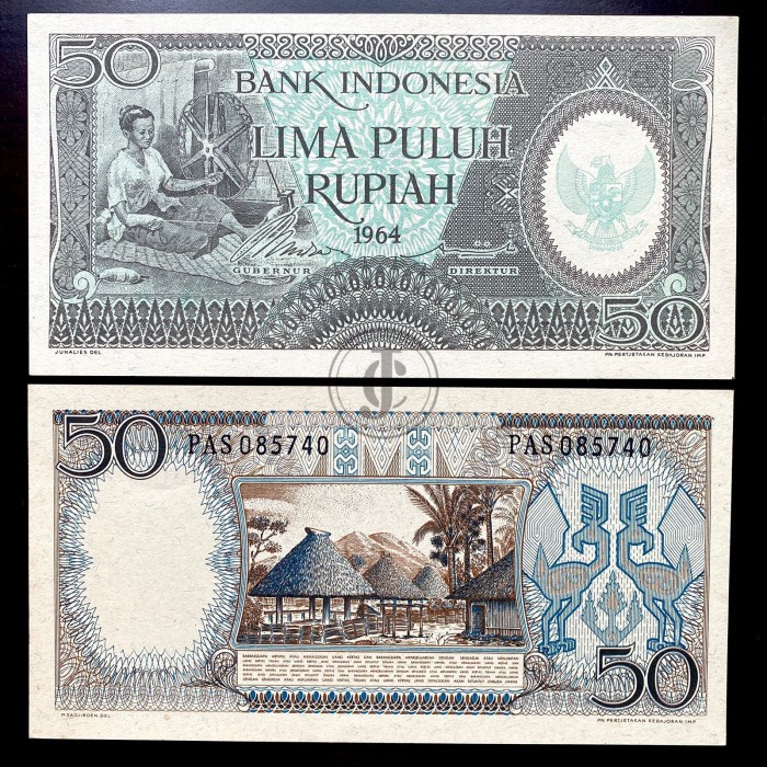 

Uang Kuno 50 Rupiah 1964 Seri Pekerja II