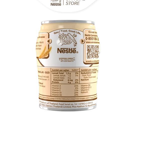 

ㅩ BEAR BRAND Susu Kaleng Gold White Malt Susu Steril 140ml x 24 pcs ゕ