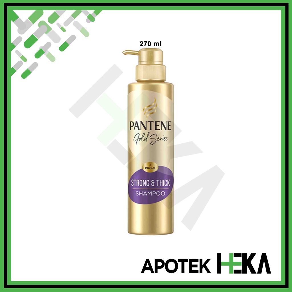 Pantene Shampoo Gold Strong &amp; Thick (SEMARANG)