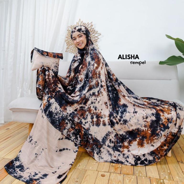 MUKENA KATUN RAYON / MUKENA BALI DEWASA REMPEL CERIA / MUKENA JUMBO RAYON AYESHA KATUN RAYON RENDA R