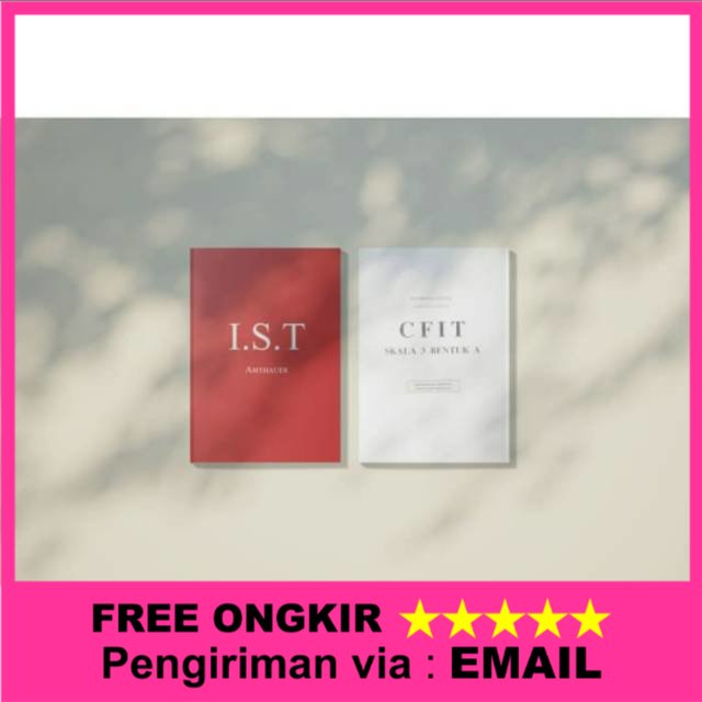 Alat Tes Intelegensi (IST & CFIT) l Bergaransi