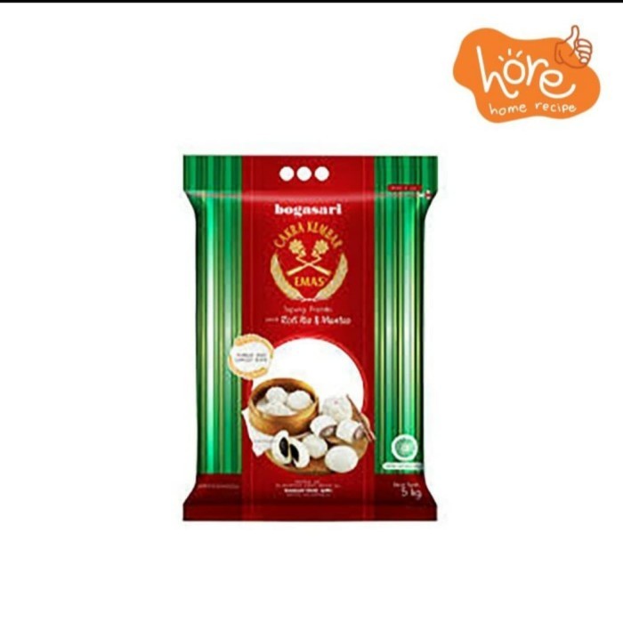 

Tepung Bogasari Cakra Kembar Emas Pao dan Mantao 5 KG (Kemasan Asli)