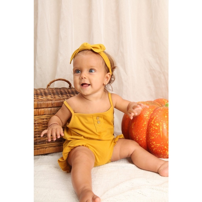 COCO POP BOW Bandana Simpul Polos Katun Bayi Cotton