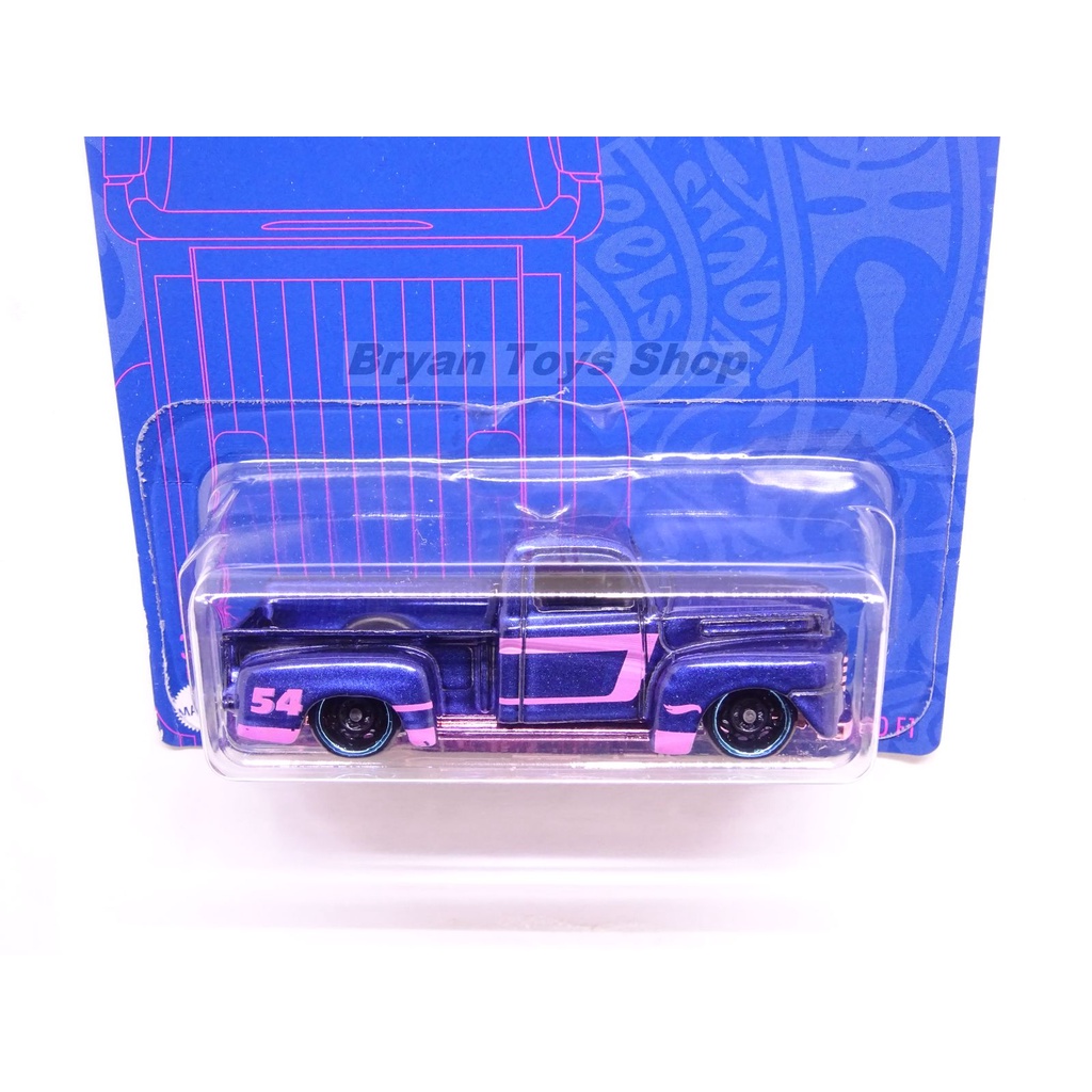 Hot Wheels PEARL AND CHROME 49 Ford F1 No. 54