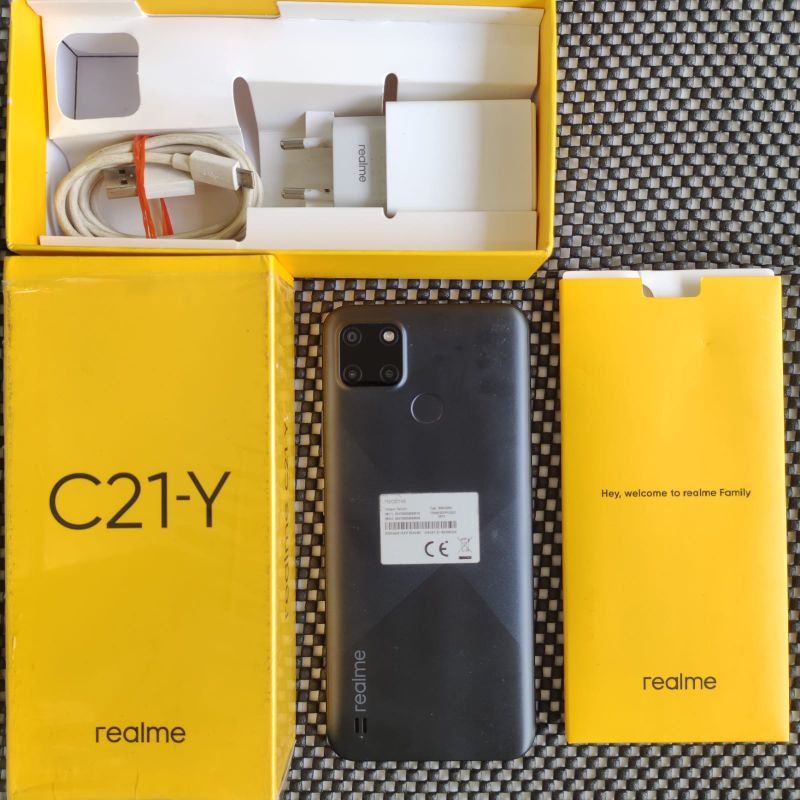 Realme C21y 4/64 Second Fullset Ori