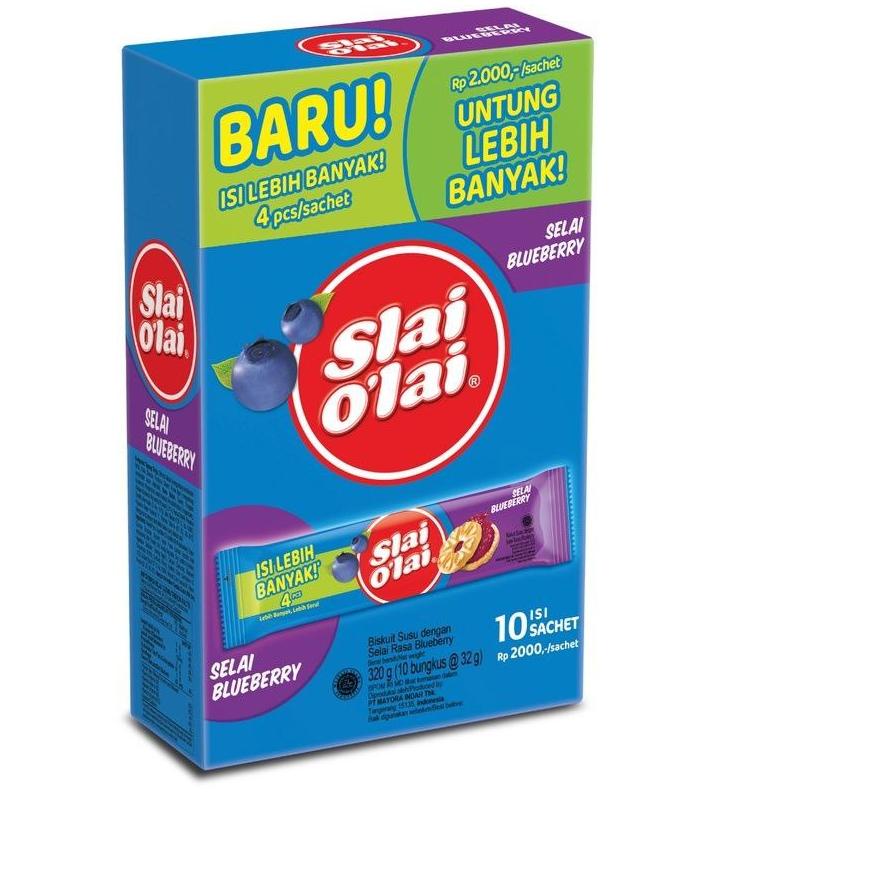 

Ready Stock Biskuit Roma Slai Olai Strawberry Blueberry Pineapple Nanas Box 10 Sachet...