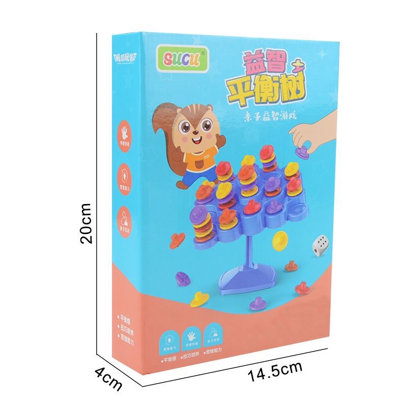 Mainan Topple Edukasi Seru Family Game - mainan keluarga PROMO SEN