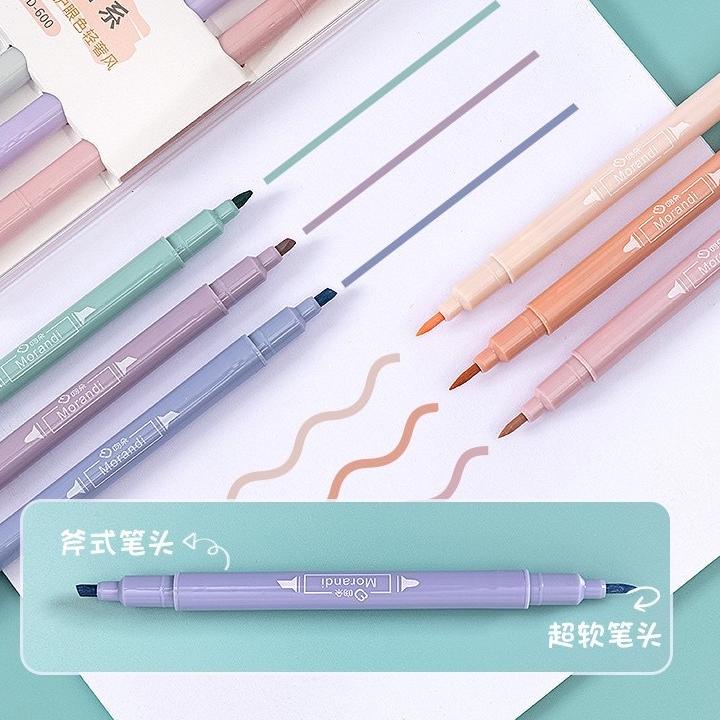 

VH5✵ 1 Set Isi 6 Pcs Highlighter Macaron Color Pastel Aesthetic Highlight Harga Murah