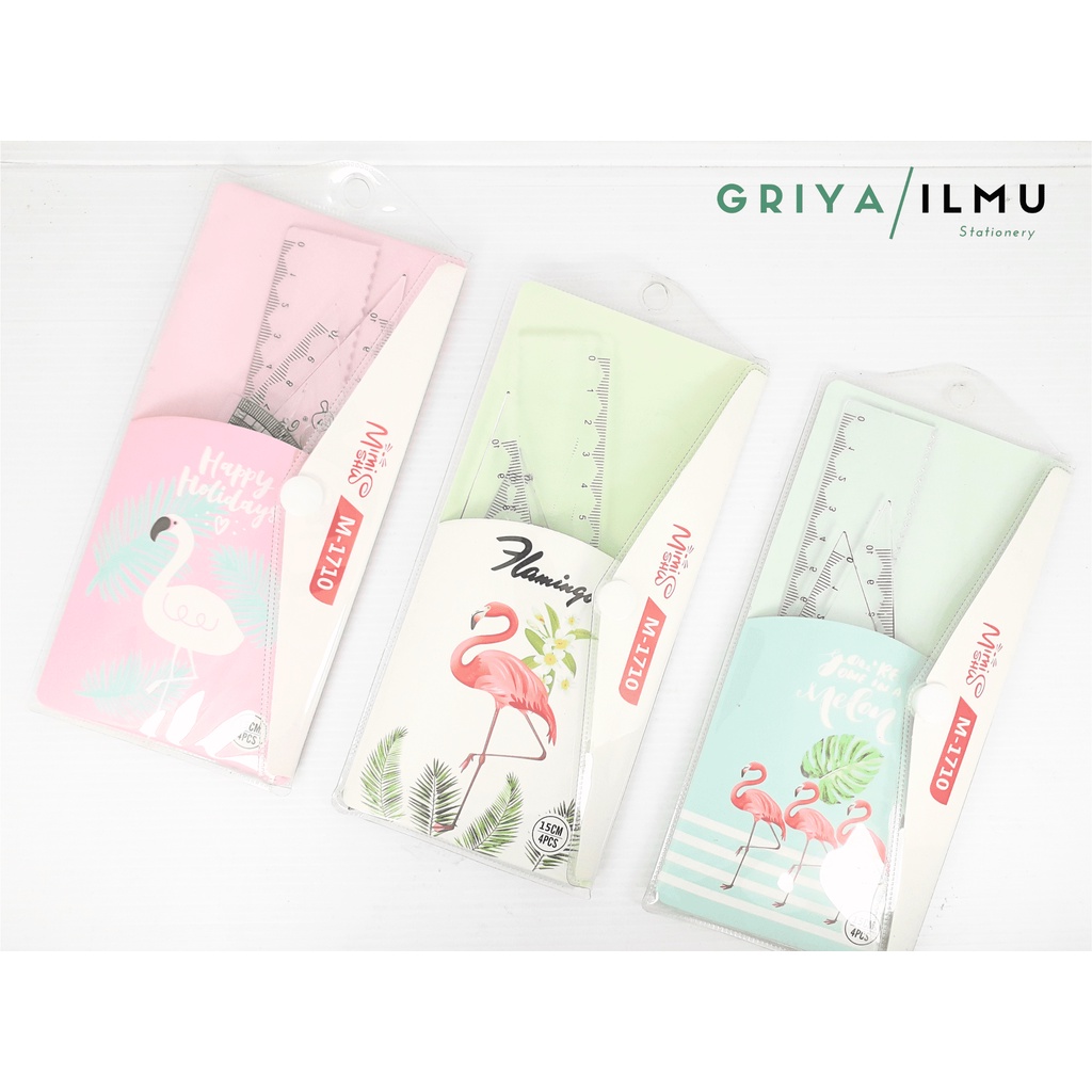 

Penggaris Set 4 Pcs M-1710 (0181051)