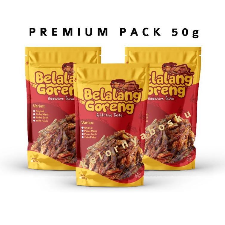 

➢Produk Terkini Belalang - Walang Goreng Kriuk Kemasan Ekonomis 50 Gram [NHA]