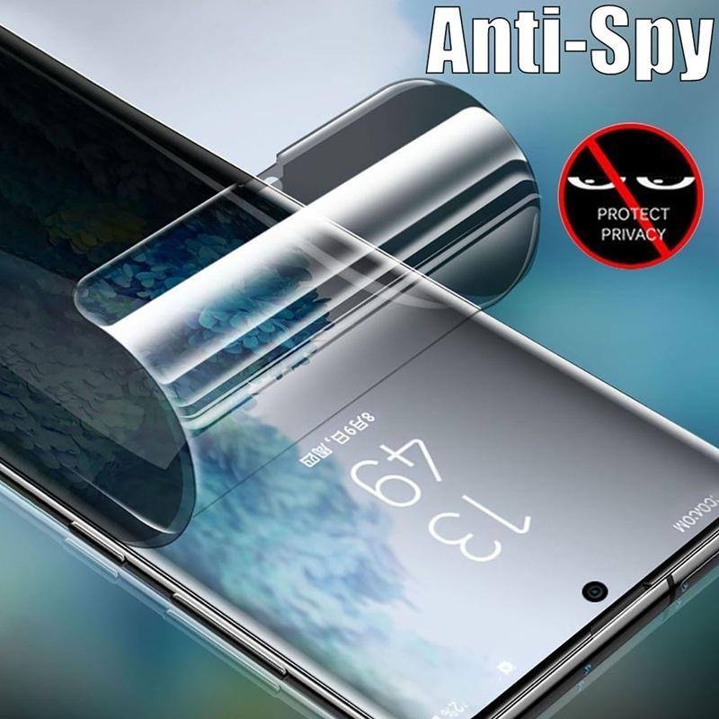 TGM - SAMSUNG S9+ HYDROGEL FILM SPY GLOSSY PRIVACY ANTI GORES S9 +  / SCREEN PROTECTOR ANTI SPY S9 PLUS / PELINDUNG LAYAR ANTISPY S9PLUS  / ANTI GORES / TEMPERED GLASS / ANTI GORES LENTUR HYDROGEL SPY PRIVACY GELAP BUKAN KACA