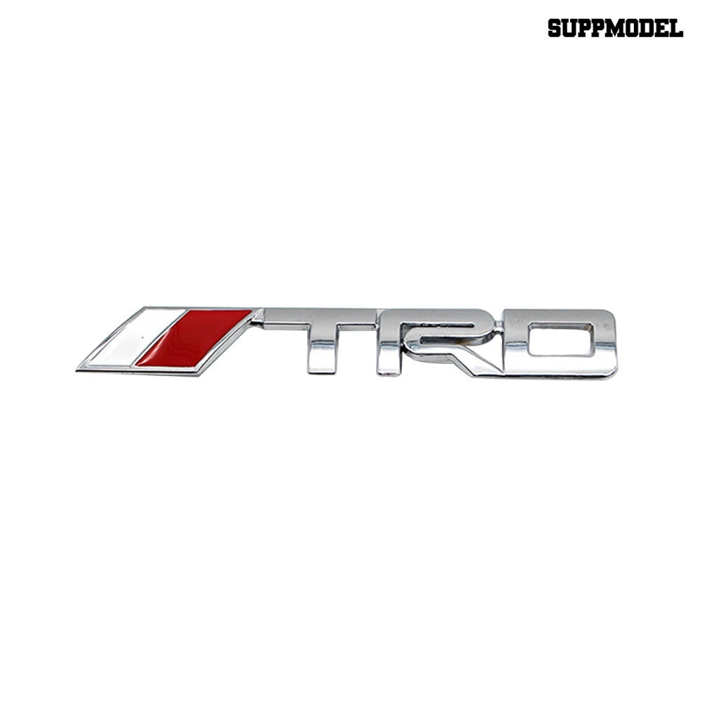 [Auto] Logo Badge 3D Mobil Styling TRD Front Grille Emblem Stiker Untuk Toyota Auto Decal