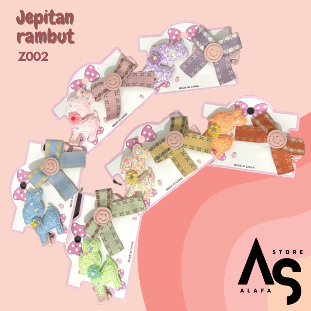 Jepitan rambut anak perempuan aksesoris