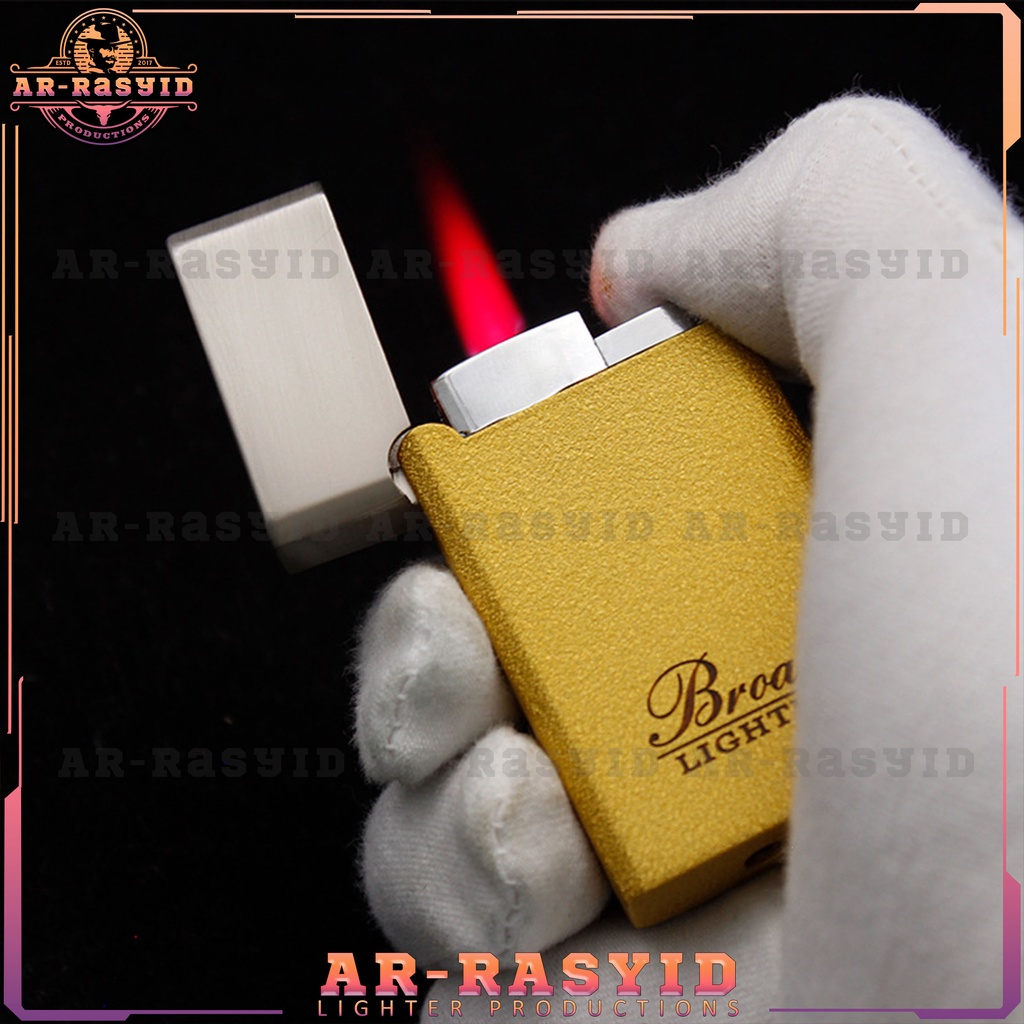 BISA COD!! Korek Api Bara Gas Broad Lighter BD-235-6