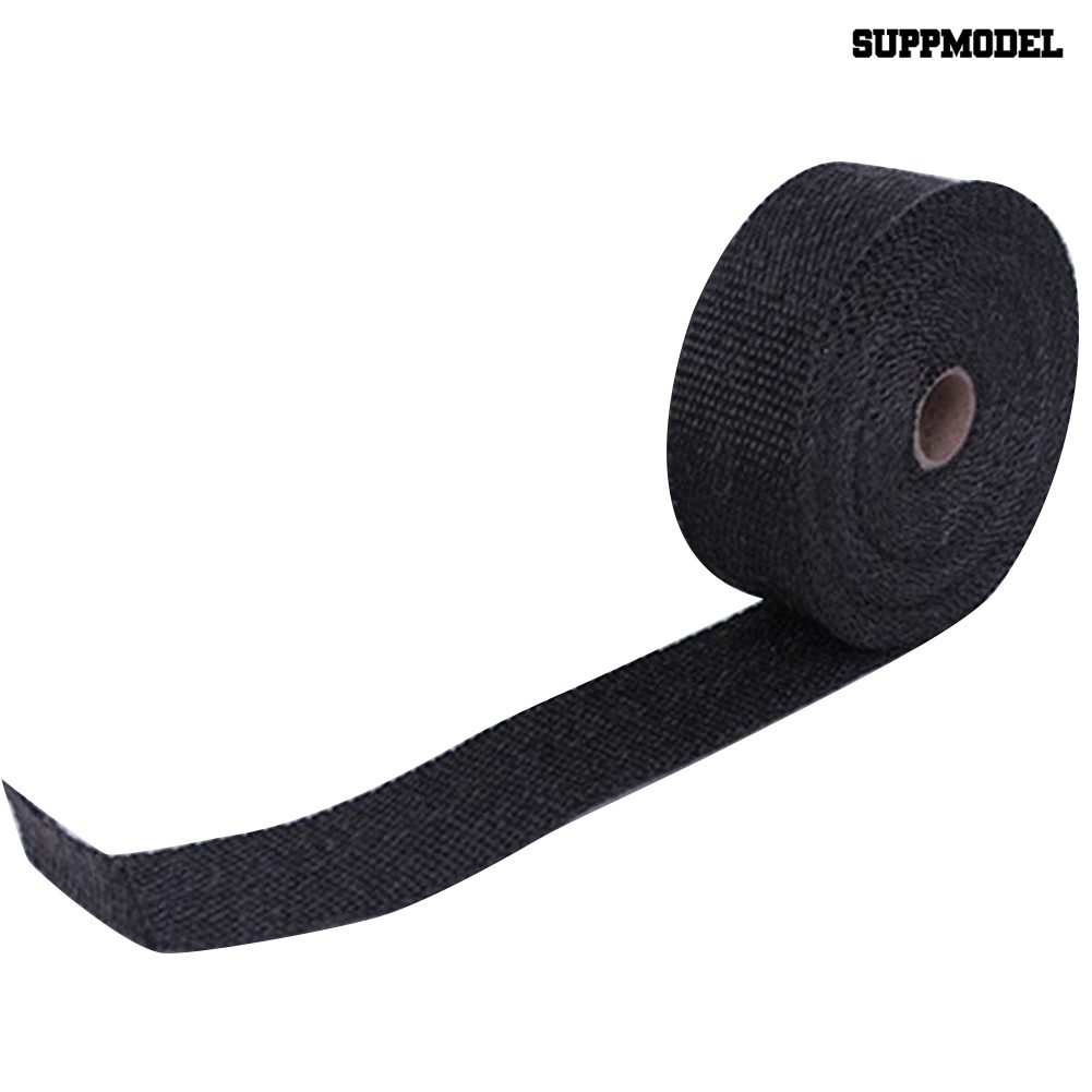 [Auto] Isolasi Bungkus Pipa Knalpot Motor Mobil Strip Tahan Panas Dengan 4ikat Baja