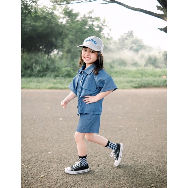 RACHIDKIDS / SETELAN JEANS ANAK / DEAN SET
