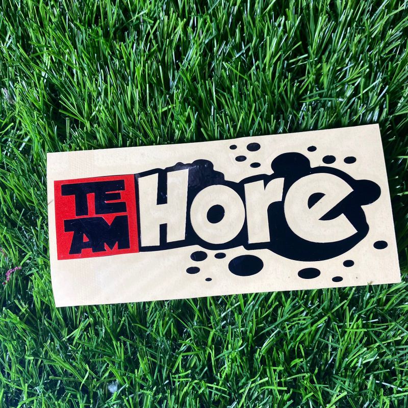 Sticker team hore cutting sticker variasi motor 1pcs stiker TEAMHORE